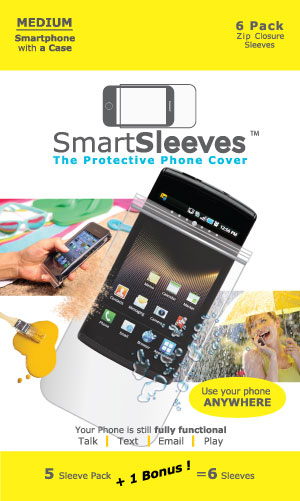 Handy-Schutzhüllen für Smartphones 8.3x13.7 cm - 10 Stück