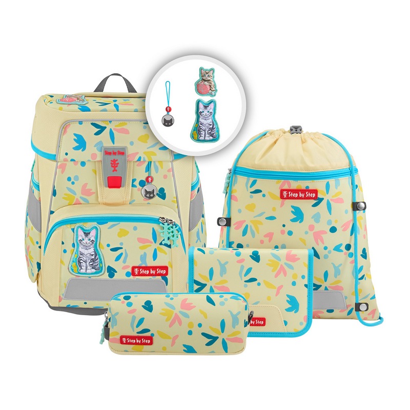Step by Step Schulranzen-Set Space Cat Lilly 5-tlg.