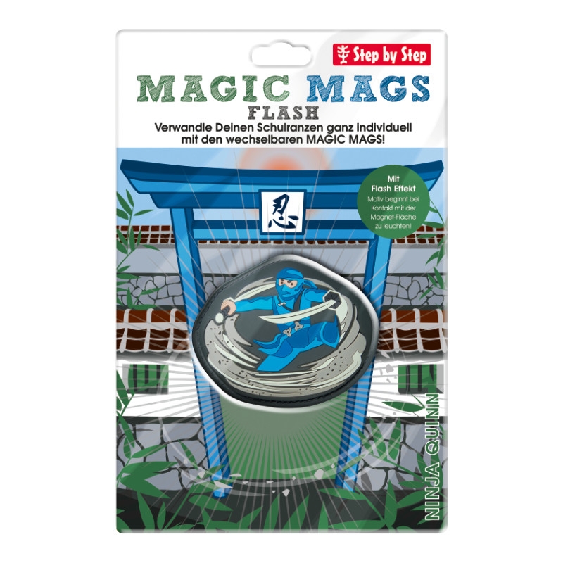 Step by Step Magic Mags Flash Ninja Quinn
