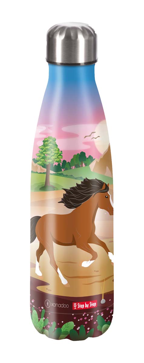Step by Step Trinkflasche aus Edelstahl Wild Horse Ronja