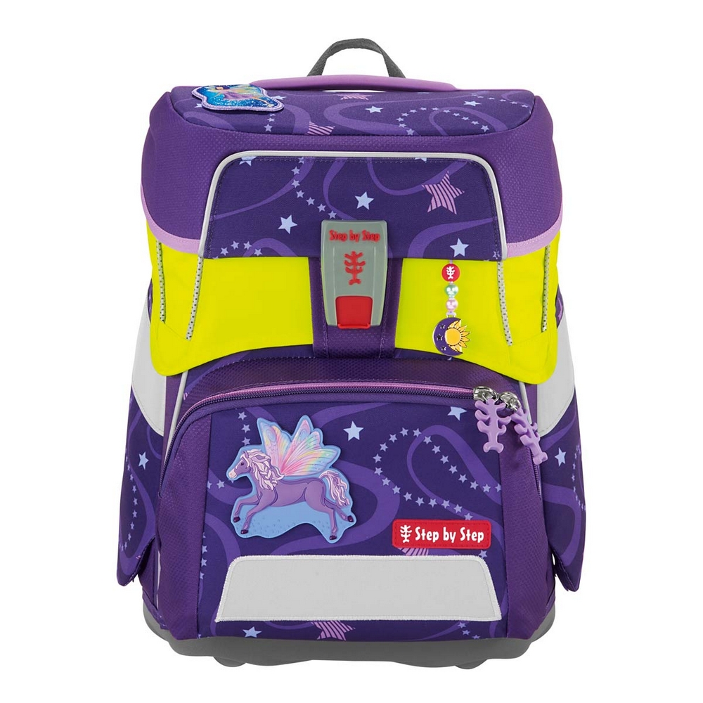 Step by Step Ranzenüberzug LED Pull-Over Neon Gelb für Space, Cloud & 2in1 Plus Schulranzen