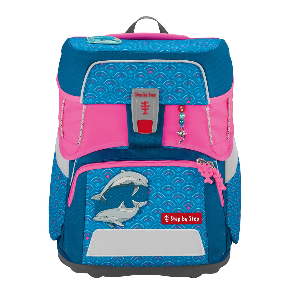 Step by Step Ranzenüberzug LED Pull-Over Neon Pink für Space, Cloud & 2in1 Plus Schulranzen