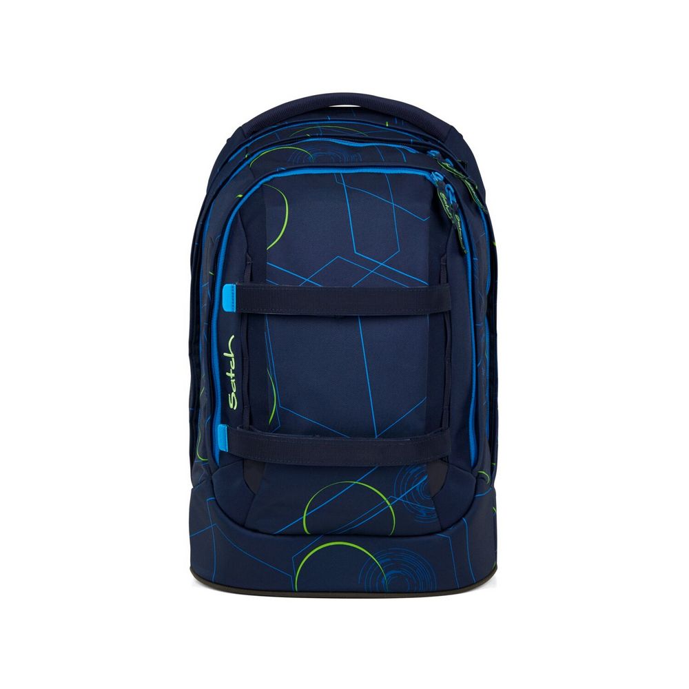satch Schulrucksack pack Blue Tech