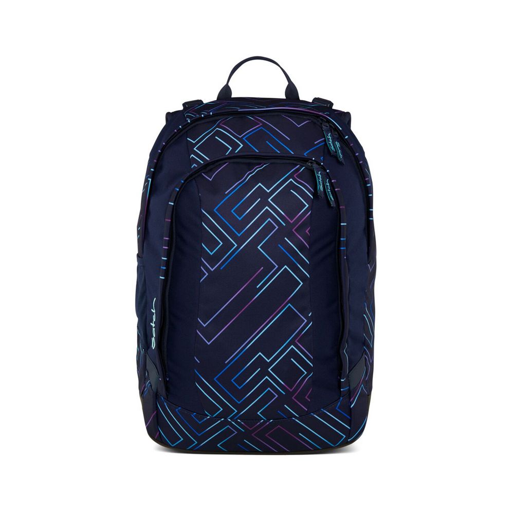 satch Schulrucksack air Purple Laser