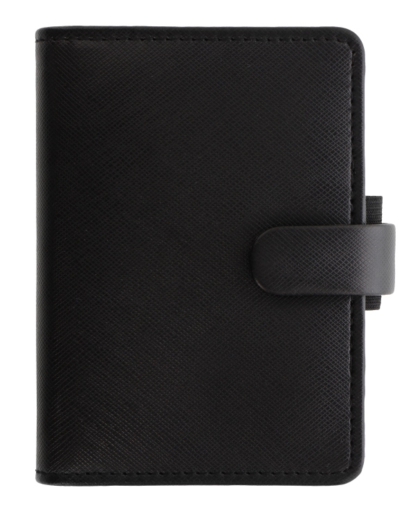 Filofax Saffiano Organizer Mini Schwarz