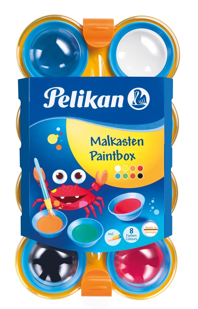 Pelikan Farbkasten Mini Friends 8 Stk.