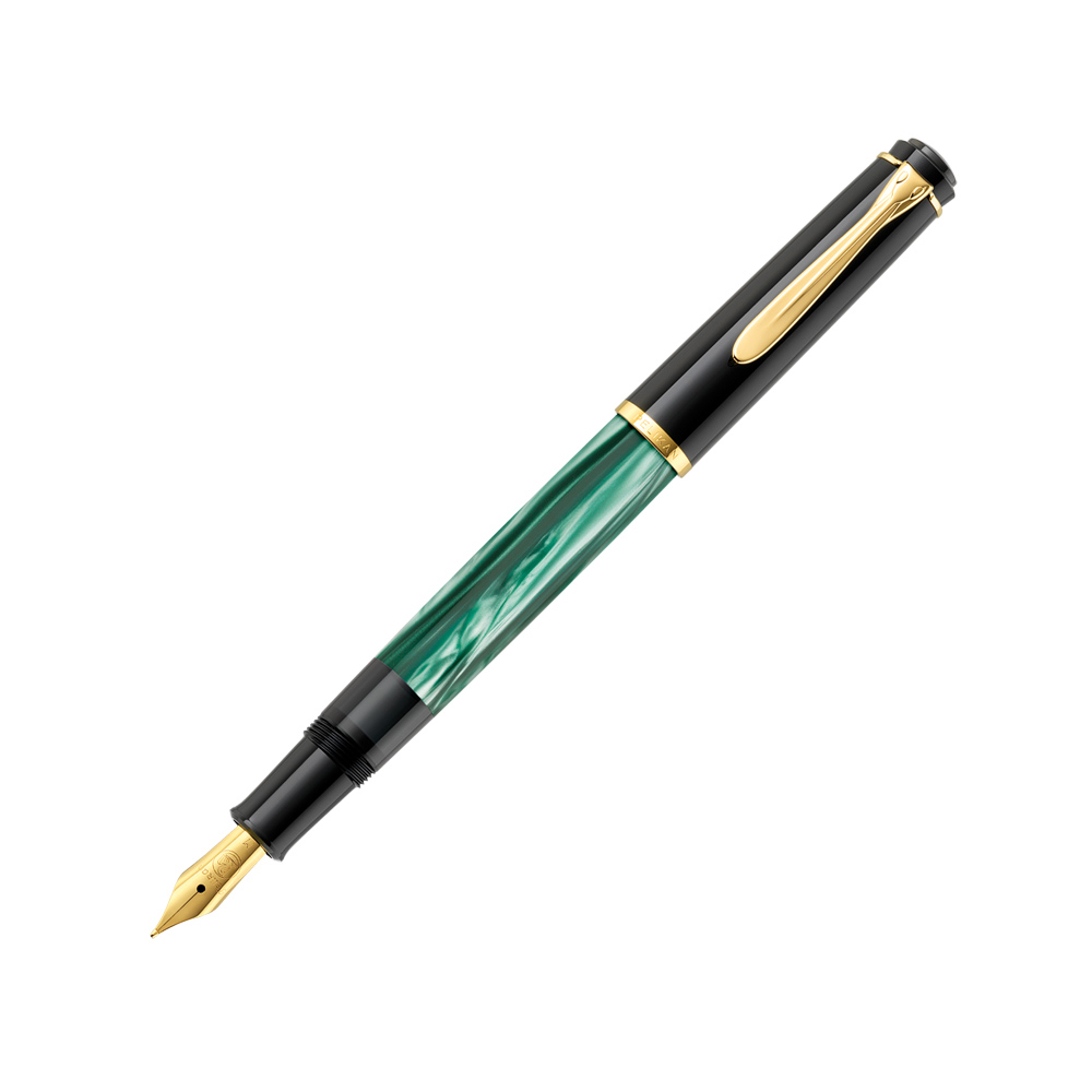 Pelikan Füllfederhalter Classic M200 Grün-Marmoriert EF