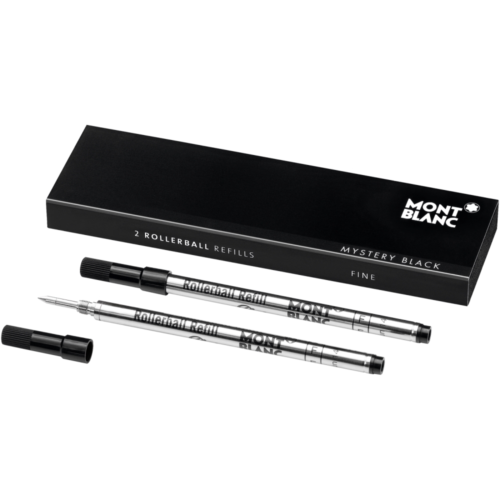Montblanc Rollerballmine Mystery Black F 2Stk.