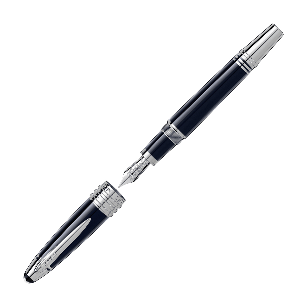 Montblanc Great Characters Hommage an John F. Kennedy blau Füllfederhalter M - Special Edition