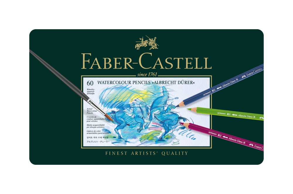 Faber-Castell Aquarellstift Albrecht Dürer Metallbox 60 Stk.