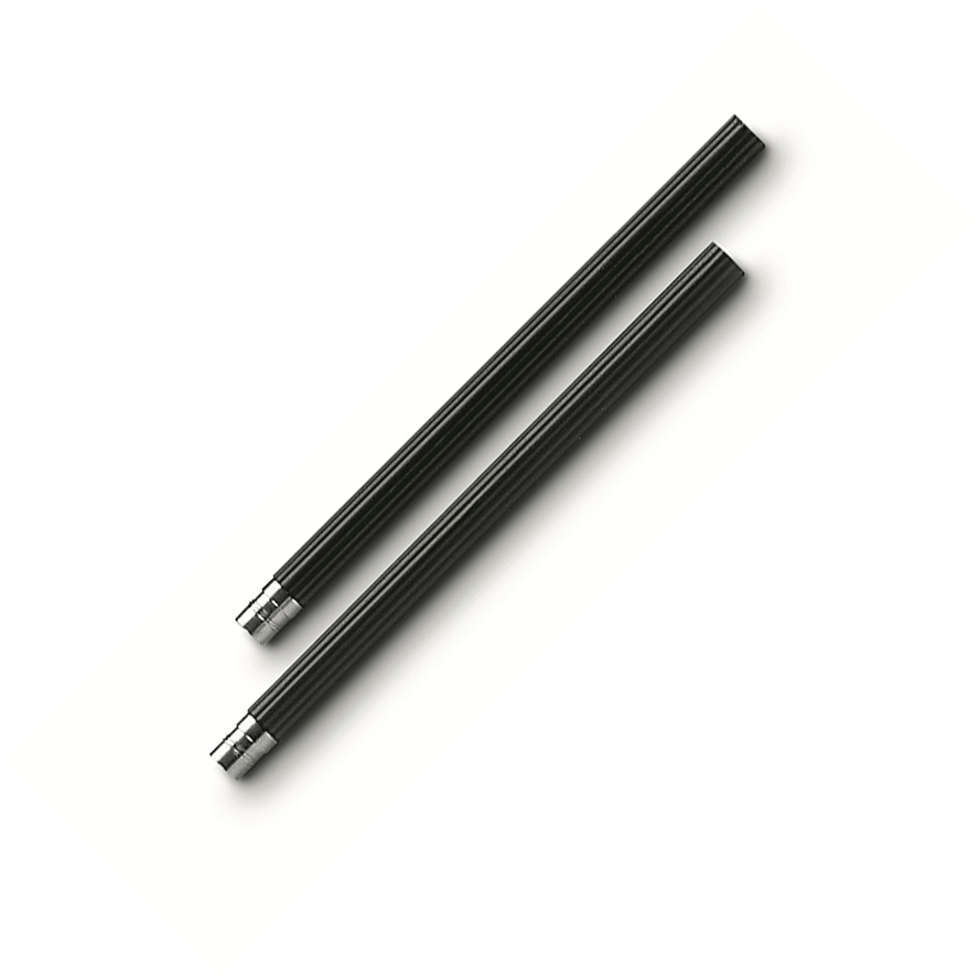 Graf von Faber-Castell Bleistifte für den Perfekten Bleistift kanneliert schwarz 5 Stk.