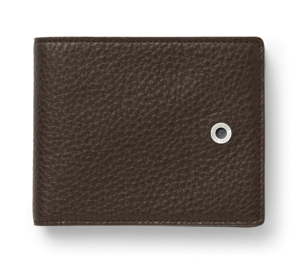 Graf von Faber-Castell Geldbörse Cashmere dunkelbraun groß