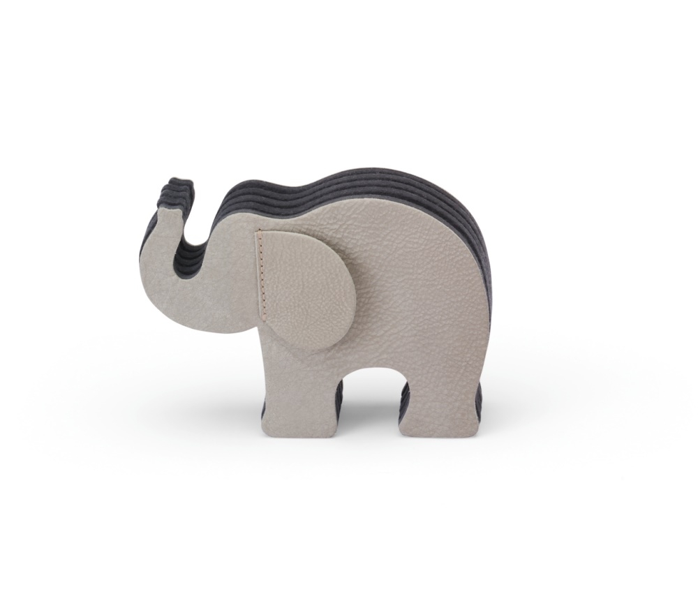 Graf von Faber-Castell Stifteköcher Elefant Medium Grau