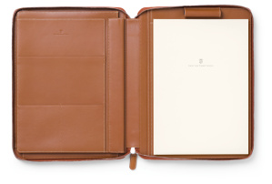 Graf von Faber-Castell Schreibmappe mit Tabletfach A4 Cognac