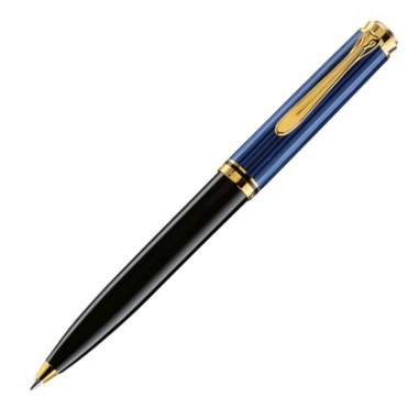 Pelikan Kugelschreiber Souverän K600 Schwarz-Blau-Gold