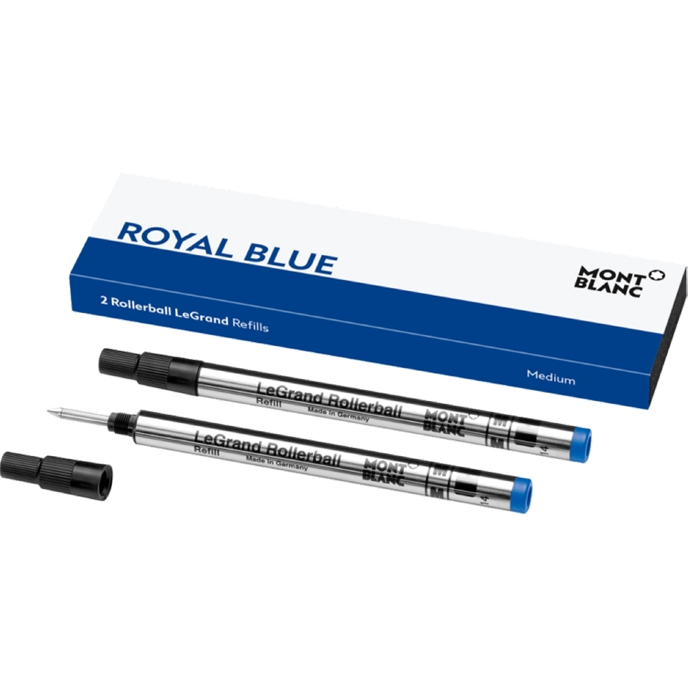 Montblanc Rollerballmine LeGrand Royal Blue M 2 Stk.
