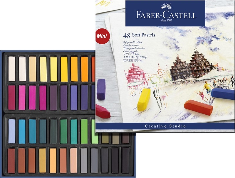 Faber-Castell Softpastellkreide Mini 48 Stk.