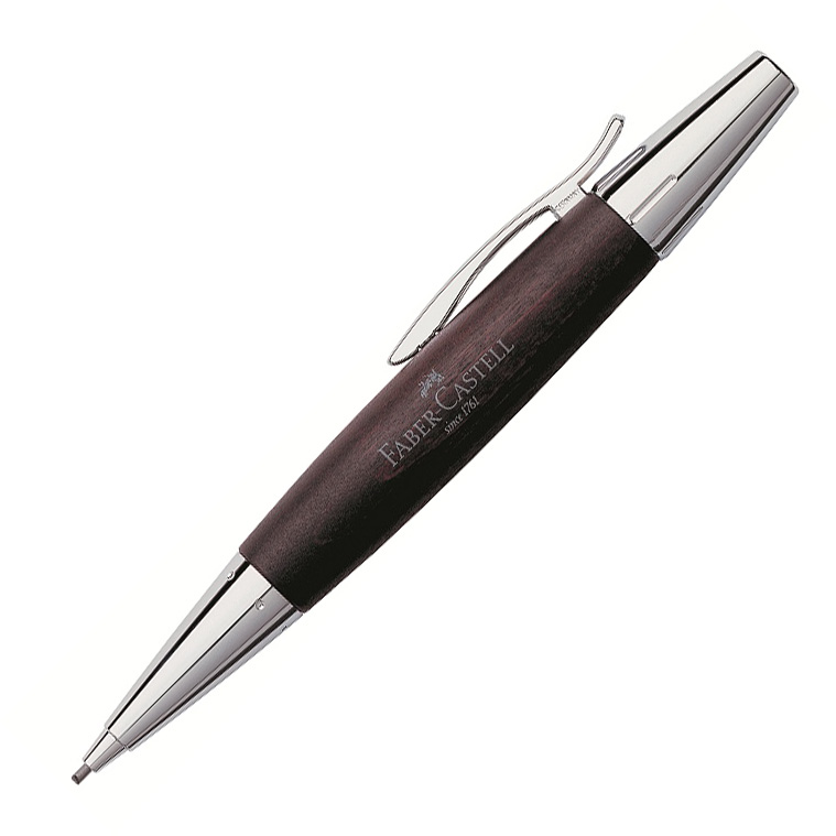 Faber-Castell Drehbleistift e-motion Birnbaum dunkelbraun