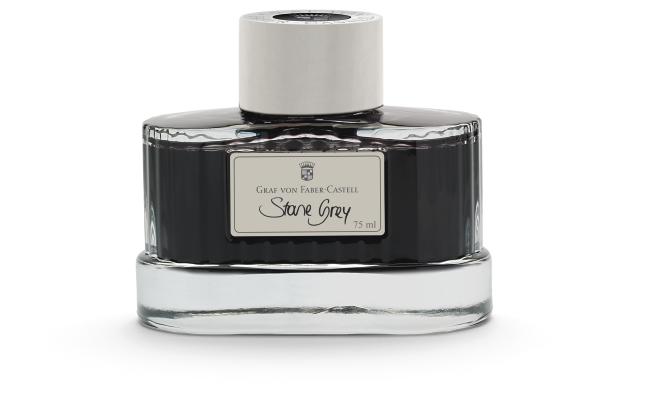 Graf von Faber-Castell Tintenfass 75ml Stone Grey