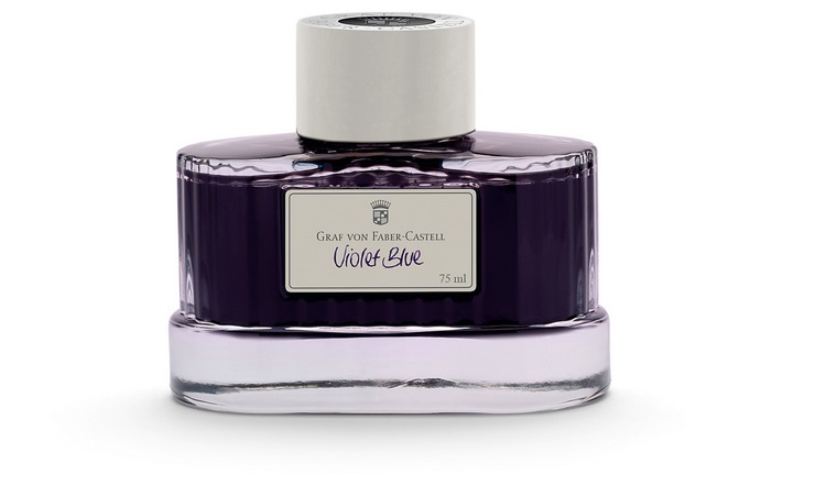 Graf von Faber-Castell Tintenfass 75ml Violet Blau