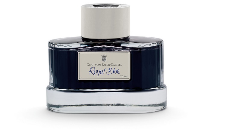 Graf von Faber-Castell Tintenfass 75ml Royal Blue