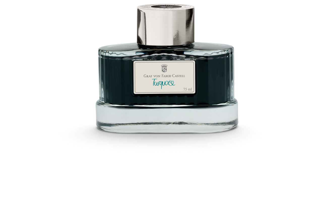 Graf von Faber-Castell Tintenfass 75ml Turquoise