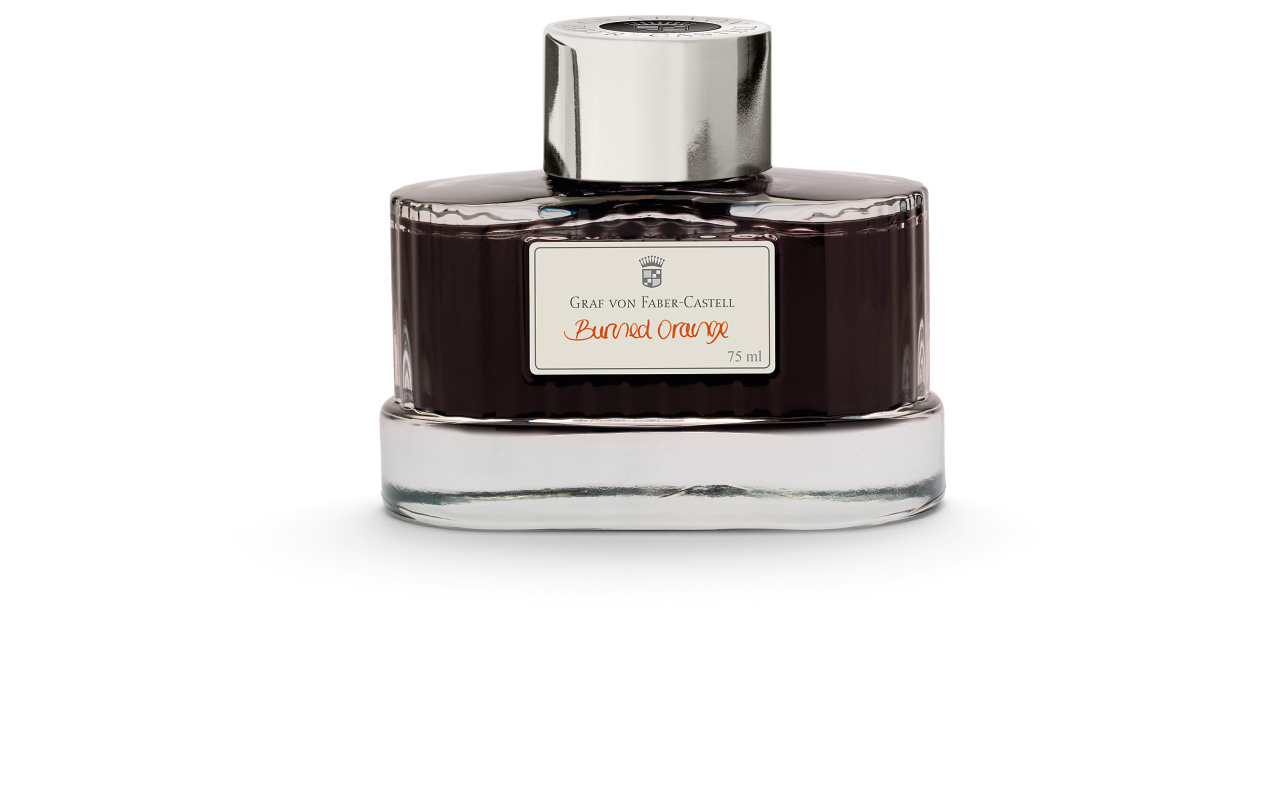 Graf von Faber-Castell Tintenfass 75ml Burned Orange