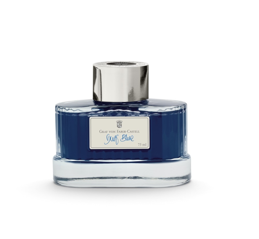 Graf von Faber-Castell Tintenfass 75ml Gulf Blue