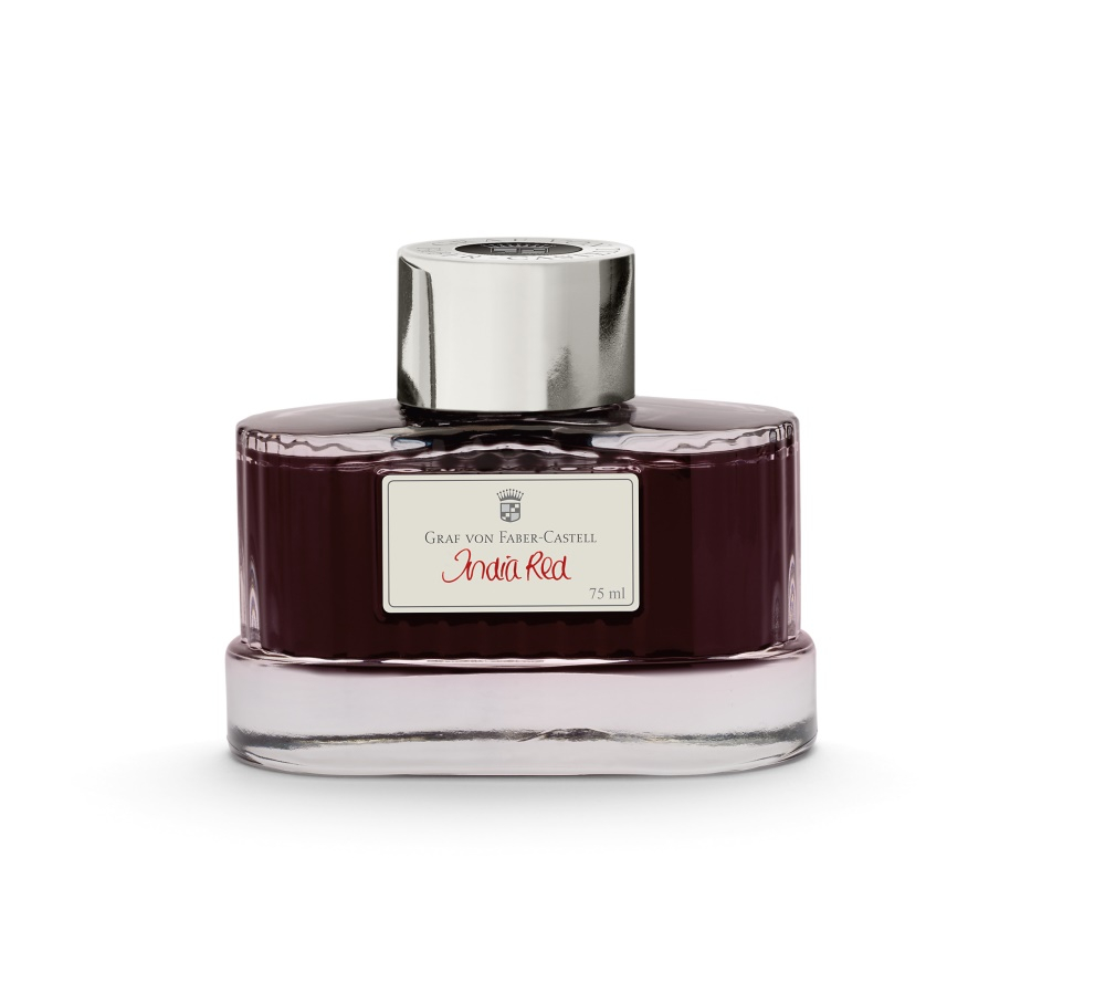 Graf von Faber-Castell Tintenfass 75ml India Red