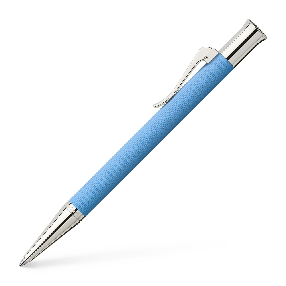 Graf von Faber-Castell Kugelschreiber Guilloche Gulf Blue