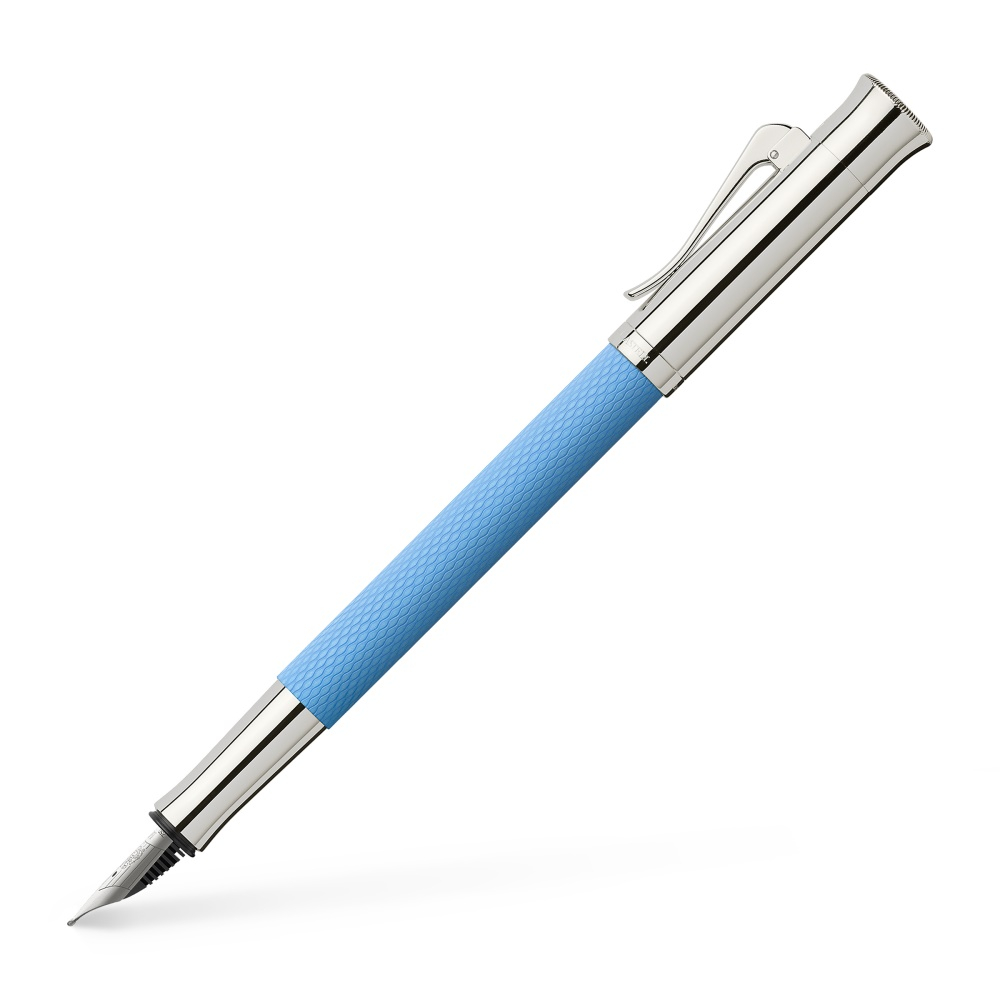 Graf von Faber-Castell Füllhalter Guilloche Gulf Blue M