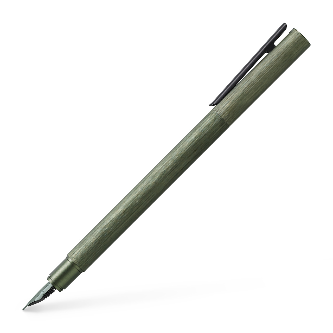 Faber-Castell Füllfederhalter Neo Slim Aluminium olivgrün F