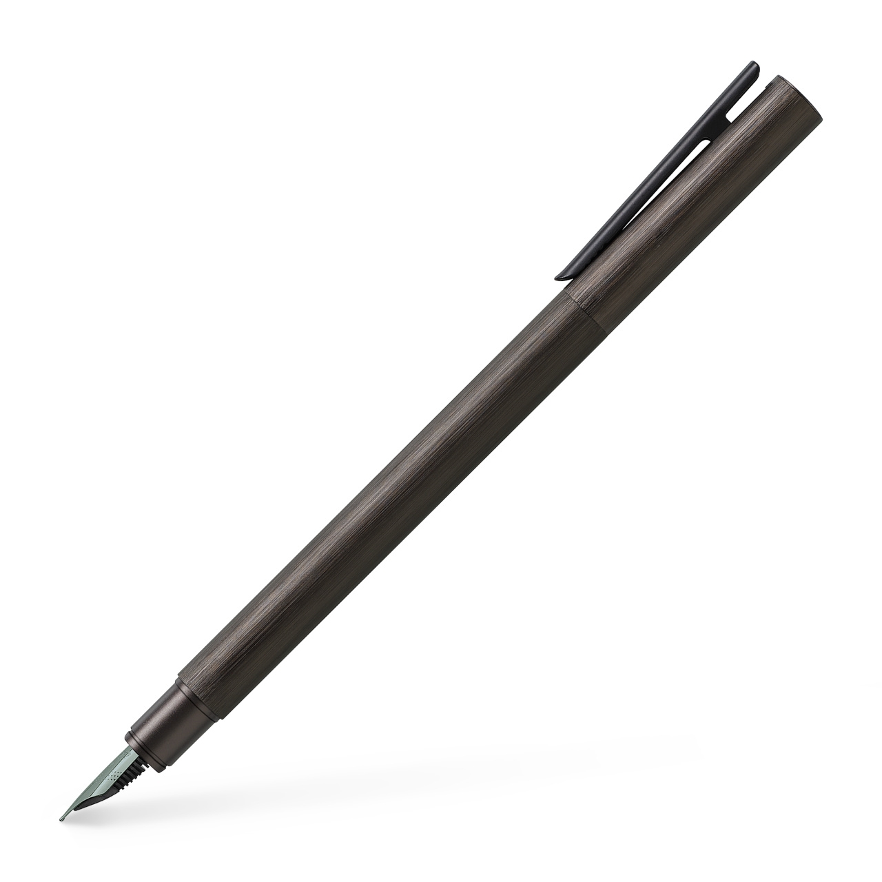 Faber-Castell Füllfederhalter Neo Slim Aluminium gunmetal B