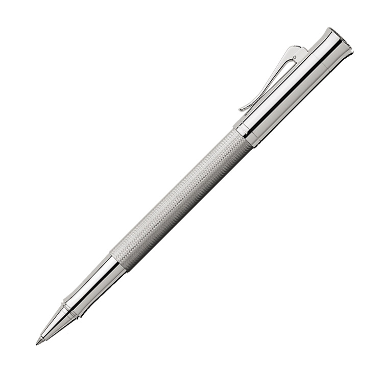 Graf von Faber-Castell Tintenroller Guilloche Rhodiniert