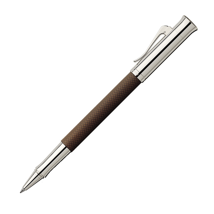 Graf von Faber-Castell Tintenroller Guilloche Braun