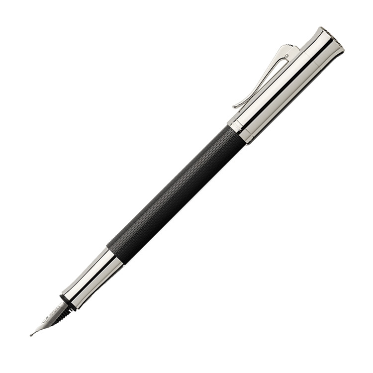 Graf von Faber-Castell Füllhalter Guilloche Schwarz B
