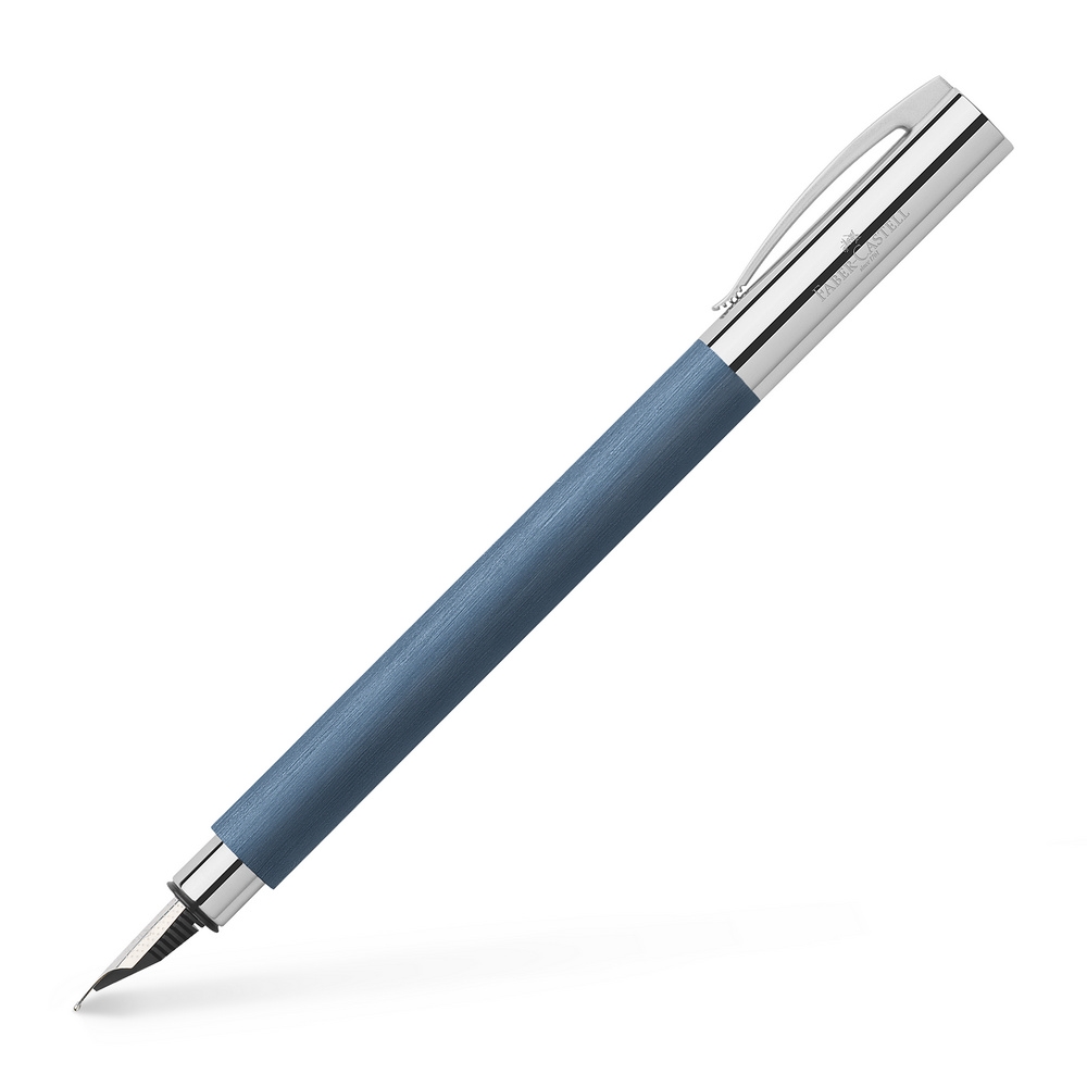 Faber-Castell Füllfederhalter Ambition Edelharz blau F
