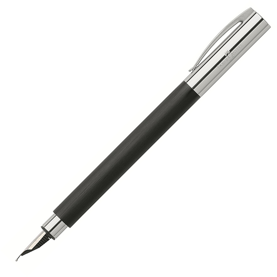 Faber-Castell Füllfederhalter Ambition Edelharz schwarz F