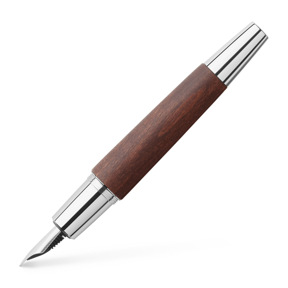 Faber-Castell Füllfederhalter e-Motion Birnbaum dunkelbraun EF
