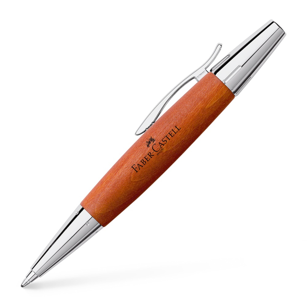Faber-Castell Kugelschreiber e-motion Birnbaum braun