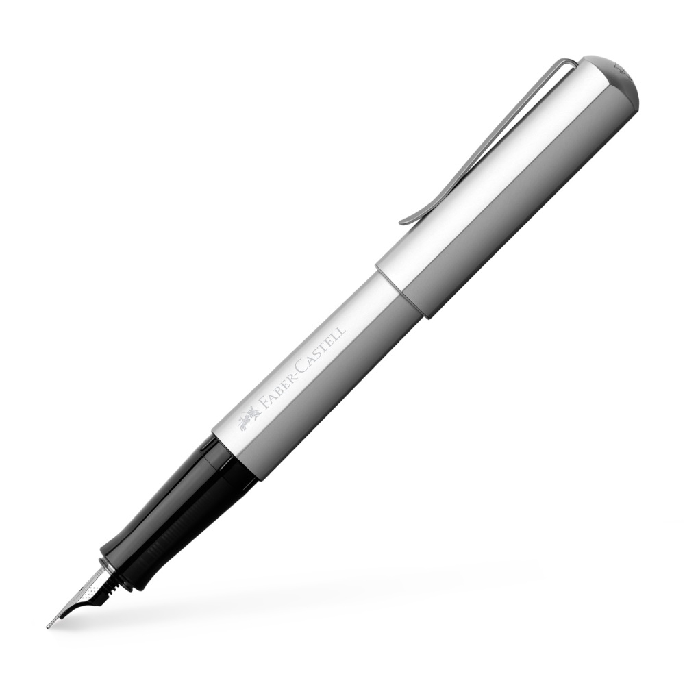 Faber-Castell Füllfederhalter Hexo Silber M