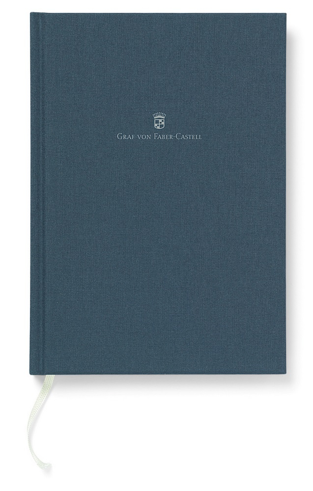 Graf von Faber-Castell Notizbuch A5 blanko Blau