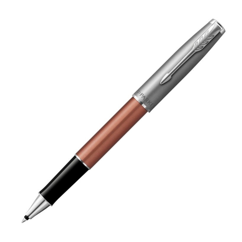 Parker Rollerball Sonnet Essentials Metal & Orange C.C.