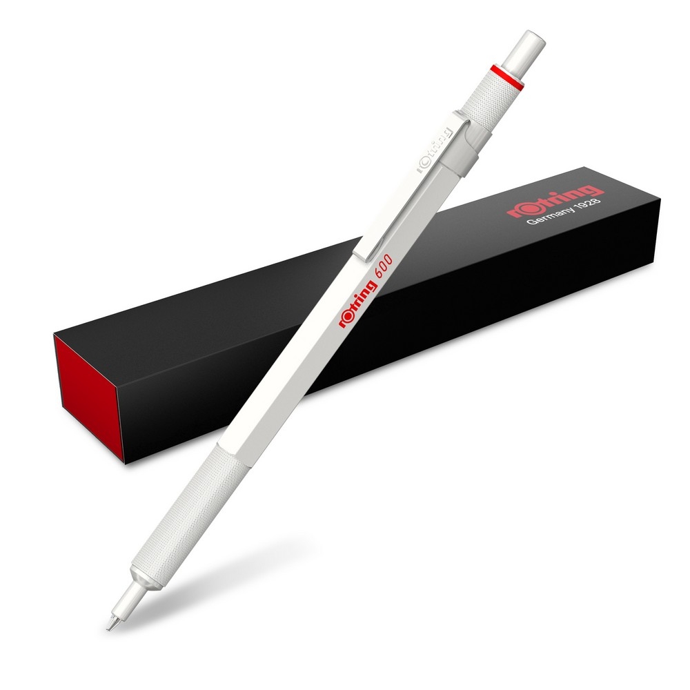 Rotring Kugelschreiber 600 M Perlweiß