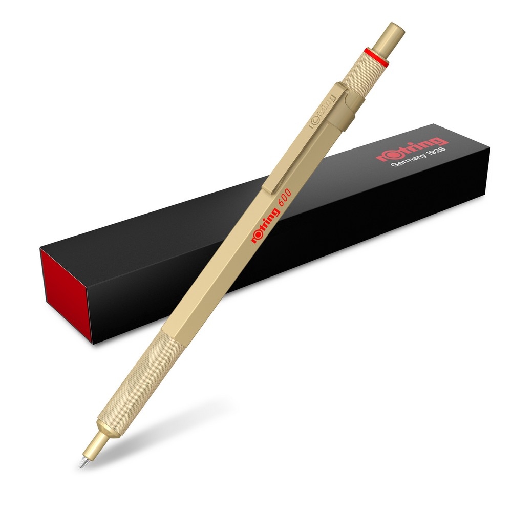 Rotring Kugelschreiber 600 M Metallic Gold
