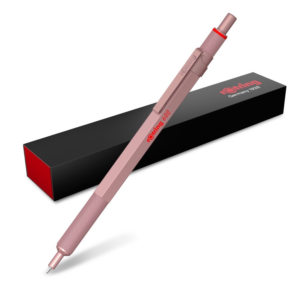 Rotring Kugelschreiber 600 M Metallic Rosegold