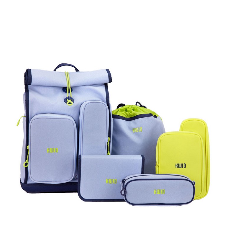 Kwio Schulranzen Set BAGG Breeze 5tlg.