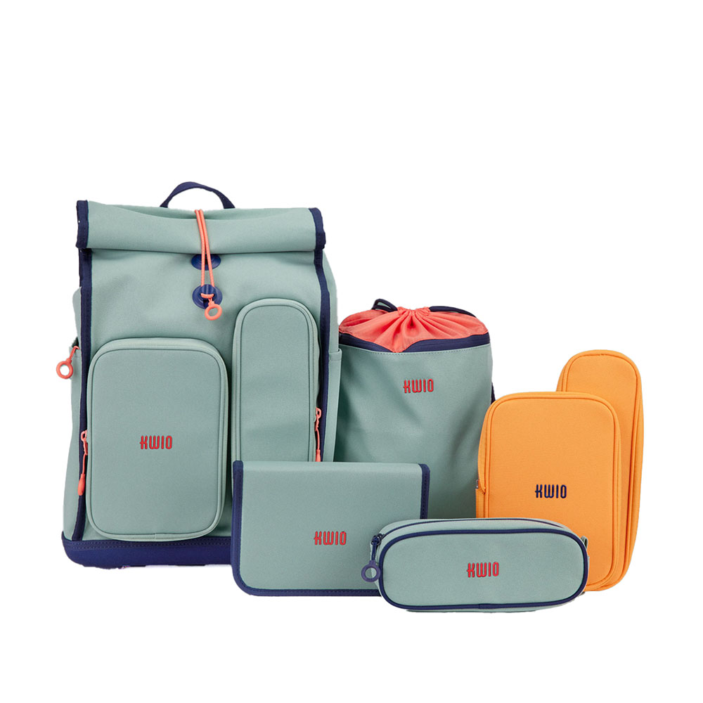 Kwio Schulranzen Set BAGG Meadow 5tlg.