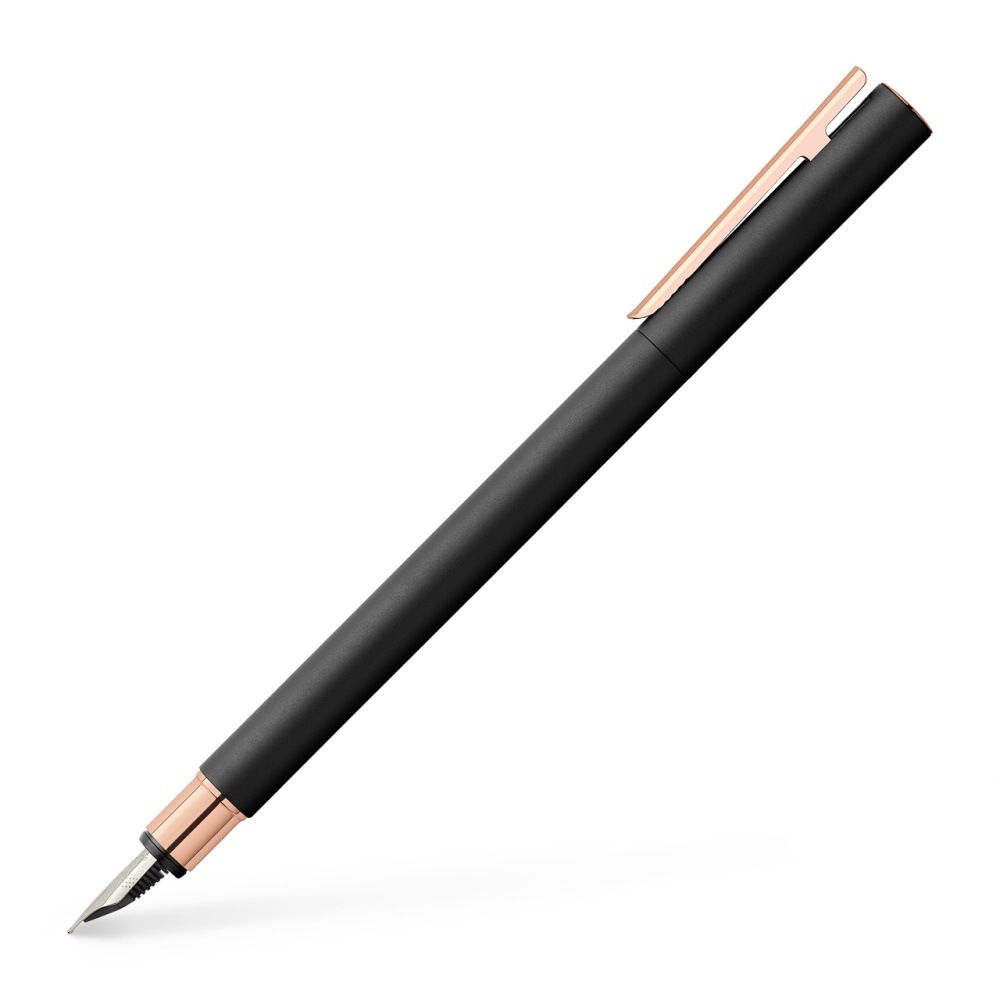 Faber-Castell Füllfederhalter Neo Slim schwarz roségold F