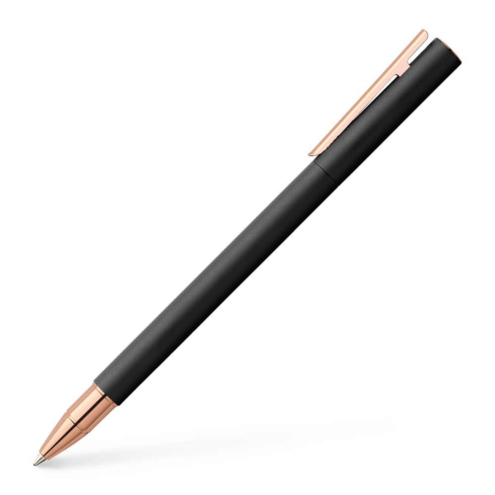Faber-Castell Tintenroller Neo Slim schwarz roségold